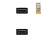 Nanocable Cable HDMI 2.0 Premium Macho a Macho 0.50m - 4K@60Hz 18Gbps Alta Velocidad Negro